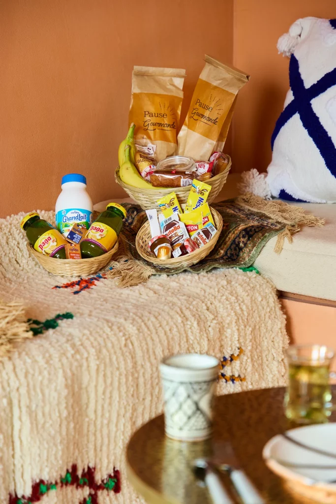 Panier d'accueil gourmand – Marrakech Room